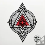 A fountain pen nib, ink illustration for tatt… – style Jagger Old – tattoo sketch (08.11.2025 10:03)