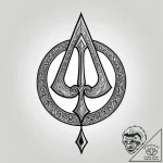 Caduceus staff, representing balance and nego… – style Jagger Old – tattoo sketch (08.11.2025 15:22)