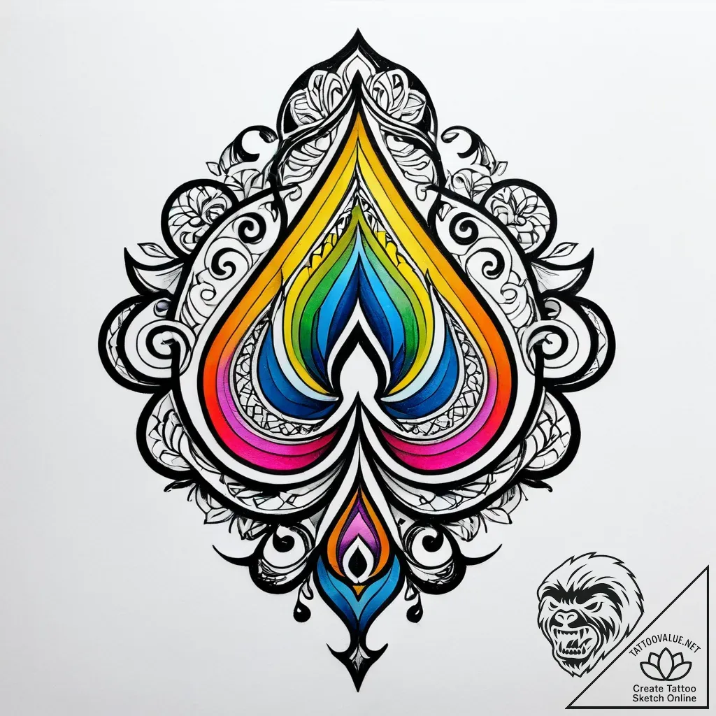 C, ink illustration for tattoo, highly detail... - style Jagger Old - tattoo sketch (08.11.2025 16:23)