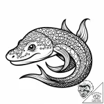 рјрѕсђсџрє, tattoo drawing outline, on a clea… – style Jaeger Mini – tattoo sketch (08.11.2025 17:38)