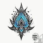 Elder, concept art for tattoo, black outline… – style Jagger Old – tattoo sketch (08.11.2025 19:23)