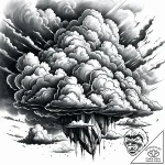 Clouds – style Jaeger Simple – tattoo sketch (08.11.2025 20:33)