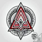 Keyhole from which a beam of starlight is esc… – style Jagger Old – tattoo sketch (08.11.2025 21:23)