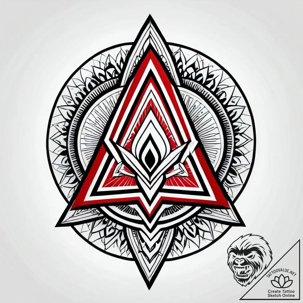 Keyhole from which a beam of starlight is esc... - style Jagger Old - tattoo sketch (08.11.2025 21:23)