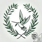 Olive branch – style Jagger Old – tattoo sketch (08.11.2025 22:42)