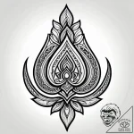 Note, tattoo flash sheet design, bold outline… – style Jagger Old – tattoo sketch (09.11.2025 04:42)