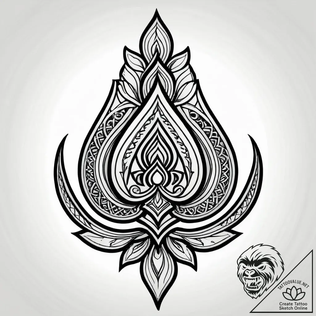 Note, tattoo flash sheet design, bold outline... - style Jagger Old - tattoo sketch (09.11.2025 04:42)