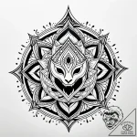 Ghost serpent crowned with starlight, ink ill… – style Jaeger Simple – tattoo sketch (09.11.2025 06:12)