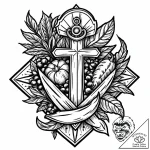 Tat tattoo sketch, veganвђ™s hand holding bun… – style Jaeger Mini – tattoo sketch (09.11.2025 06:17)