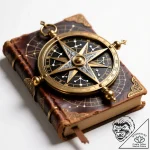 Astrolabe – style Flux Inscriptions – tattoo sketch (09.11.2025 13:10)