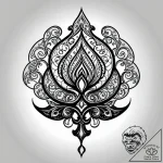 Tat tattoo sketch, goth figure with intricate… – style Jagger Old – tattoo sketch (09.11.2025 13:43)