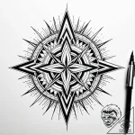 Lightning bolt, sharp and geometric, tattoo l… – style Jaeger Simple – tattoo sketch (09.11.2025 14:01)