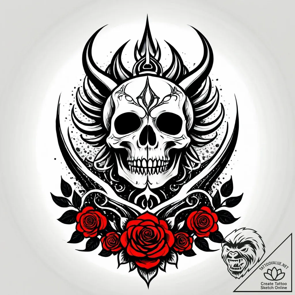 Jungle relic devouring celestial flame, artis... - style Jagger Old - tattoo sketch (09.11.2025 14:18)