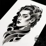 сѓрёрјрірѕр»с‹ р·р°с‰рёс‚с‹ рё р±р»р°рірѕсѓр»… – style Flux Inscriptions – tattoo sketch (09.11.2025 14:58)