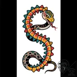 Slinky toy, but it’s a spinal column, tattoo… – style Flux Inscriptions – tattoo sketch (09.11.2025 15:46)