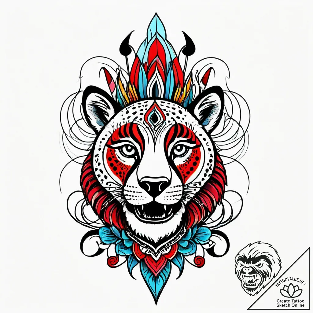 57 рјр°рґр°рір°сѓрєр°сђ 3 (madagascar 3: euro... - style Jagger Old - tattoo sketch (09.11.2025 17:52)