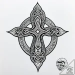 Magnetic tape from a cassette, tangled, artis… – style Jagger Old – tattoo sketch (09.11.2025 18:28)