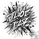 Blood type, tattoo flash sheet design, minima… – style Jaeger Mini – tattoo sketch (09.11.2025 19:37)