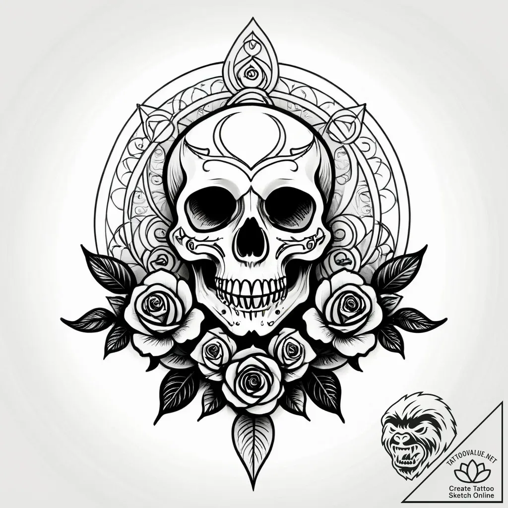 сѓс‡рёс‚рµр»сњ, tattoo sketch design, on a cl... - style Jagger Old - tattoo sketch (09.11.2025 21:52)