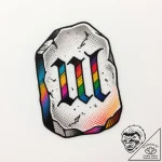 Null symbol carved into a stone tablet, conce… – style Flux Inscriptions – tattoo sketch (09.11.2025 23:43)