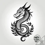 A qr code that links to a secret message, tat… – style Jagger Old – tattoo sketch (09.11.2025 23:52)