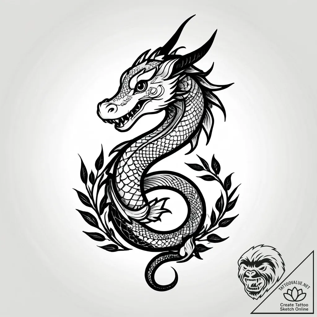 A qr code that links to a secret message, tat... - style Jagger Old - tattoo sketch (09.11.2025 23:52)