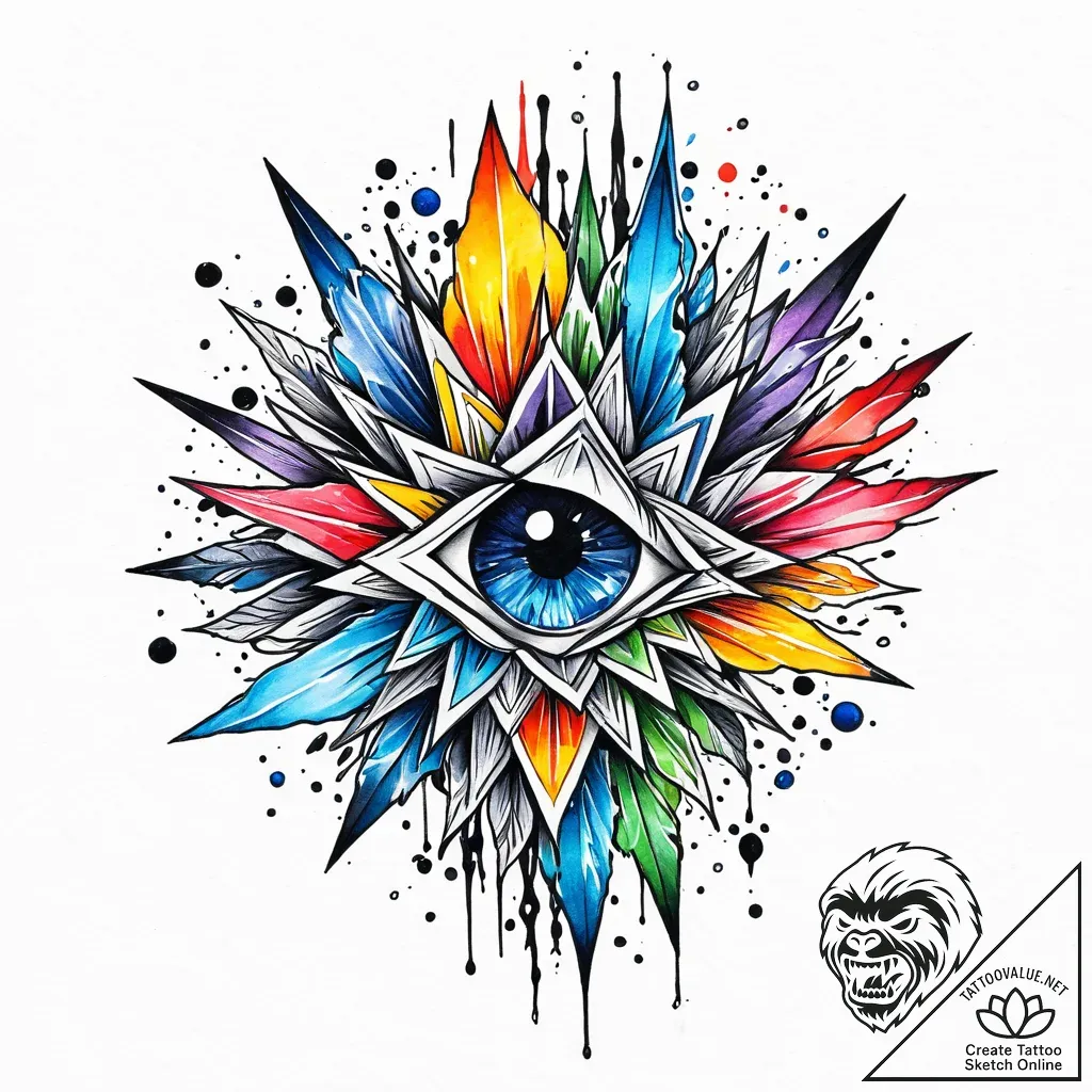 J, tattoo sketch design, rough sketchy lines,... - style Jaeger Mini - tattoo sketch (10.11.2025 00:57)