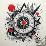 Tat tattoo sketch, teacherвђ™s chalk and blac… – style Jaeger Simple – tattoo sketch (10.11.2025 01:43)