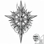 Dagger atop crown of thorns, tattoo sketch de… – style Jaeger Mini – tattoo sketch (10.11.2025 01:57)