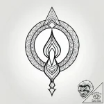 Angelic serpent dissolving into light, tattoo… – style Jagger Old – tattoo sketch (10.11.2025 02:13)