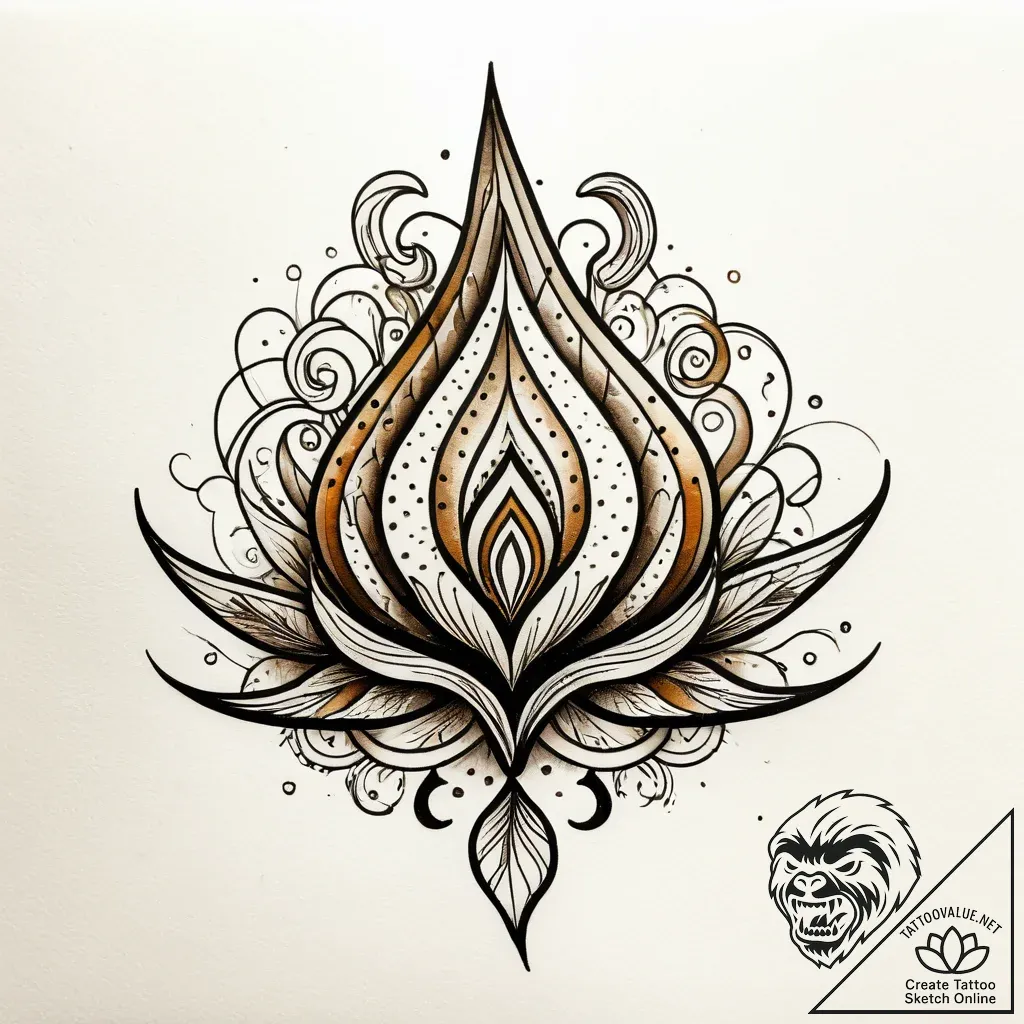 A detailed bale of cotton, soft,, artistic ta... - style Jagger Old - tattoo sketch (10.11.2025 02:49)