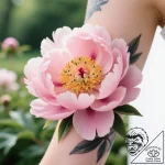 Peony – style Flux Inscriptions – tattoo sketch (10.11.2025 09:16)