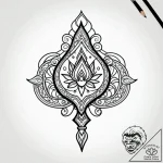 Tamagotchi pet on its screen, ink illustratio… – style Jagger Old – tattoo sketch (10.11.2025 09:37)