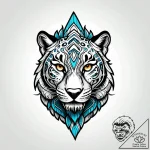 Jaguar warrior from aztec mythology, with obs… – style Jagger Old – tattoo sketch (10.11.2025 12:46)