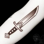 Locked blade frozen in time, tattoo sketch de… – style Flux Inscriptions – tattoo sketch (10.11.2025 14:01)