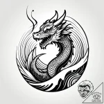 Barcode, ink illustration for tattoo, clean l… – style Jagger Old – tattoo sketch (10.11.2025 15:46)