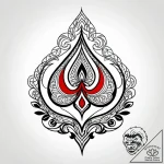 G, concept art for tattoo, ornamental tattoo,… – style Jagger Old – tattoo sketch (10.11.2025 17:58)