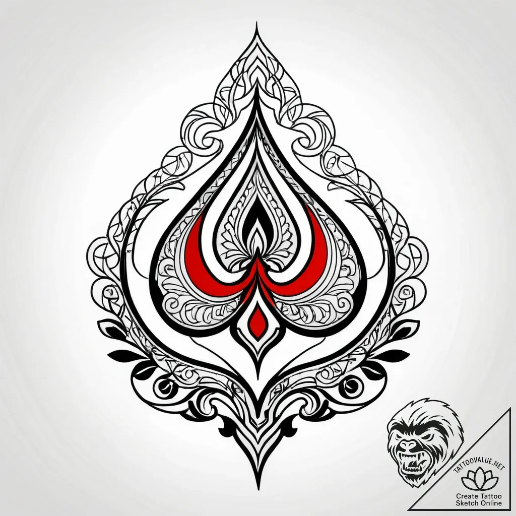 G, concept art for tattoo, ornamental tattoo,... - style Jagger Old - tattoo sketch (10.11.2025 17:58)