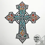 Celtic cross, concept art for tattoo, new sch… – style Jaeger Simple – tattoo sketch (10.11.2025 18:04)