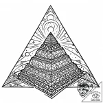 Pyramid stairway beneath eclipsed stars, tatt… – style Jaeger Mini – tattoo sketch (10.11.2025 19:42)