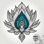 Peacock feathers devouring starlight, tattoo… – style Jagger Old – tattoo sketch (10.11.2025 20:09)