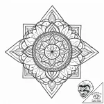 N, tattoo drawing outline, on a clean white p… – style Jaeger Mini – tattoo sketch (10.11.2025 20:31)
