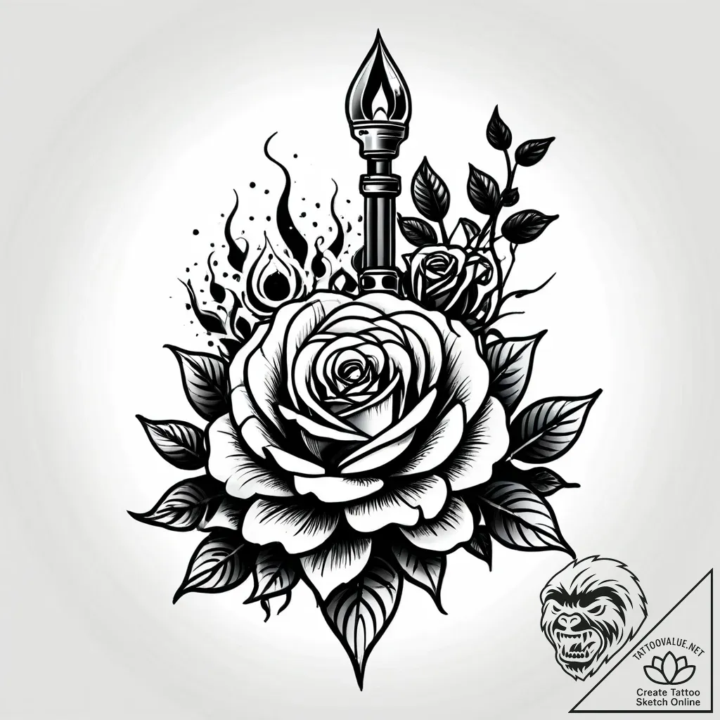 Tat tattoo sketch, davidвђ™s mechanical arm h... - style Jagger Old - tattoo sketch (10.11.2025 22:10)