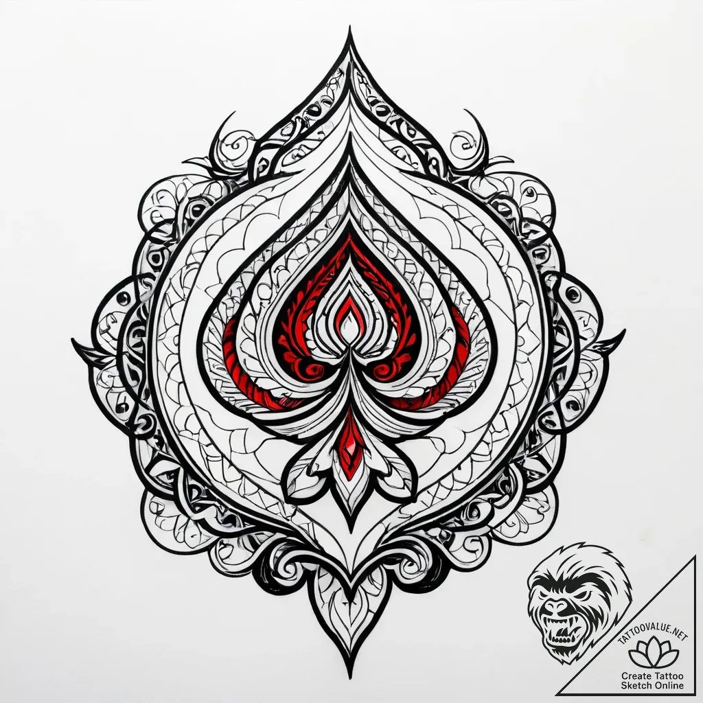 Crystal, tattoo line art, highly detailed, in... - style Jagger Old - tattoo sketch (10.11.2025 23:58)