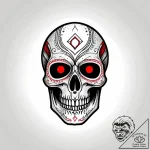 Tat tattoo sketch, augmented reality skull ma… – style Jagger Old – tattoo sketch (11.11.2025 01:33)