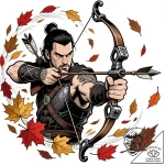 Tat tattoo sketch, hunterвђ™s crossbow loaded… – style Flux Inscriptions – tattoo sketch (11.11.2025 02:49)