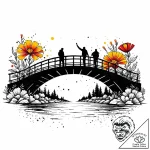 Tattoo sketch, miguelвђ™s silhouette with mar… – style Jaeger Mini – tattoo sketch (11.11.2025 03:07)