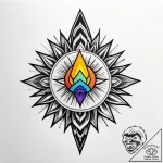 Sun, concept art for tattoo, vibrant colors,… – style Jagger Old – tattoo sketch (11.11.2025 07:16)