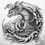 Nautilus shell, its chambers showing the evol… – style Jaeger Simple – tattoo sketch (11.11.2025 10:10)