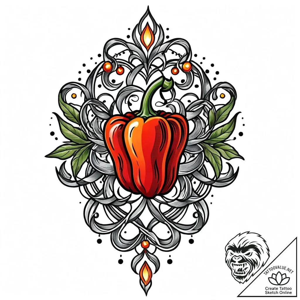 сќр»рµрјрµрѕс‚р°р»сњ (elemental, 2023), tatto... - style Jaeger Mini - tattoo sketch (11.11.2025 11:24)